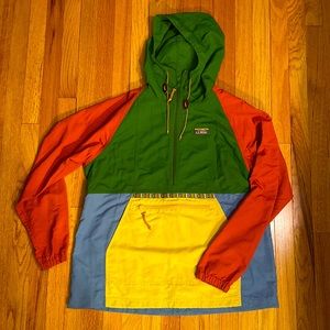 L.L. Bean Color-block Windbreaker